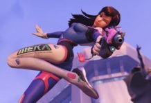 El mecanismo Overwatch de D.Va se ha incorporado a Doom, completo con Boosters y Self-Destruct