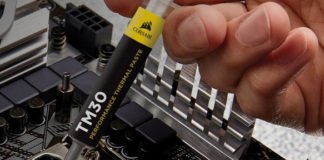 Corsair lanza su primera solución de pasta térmica: la TM30
