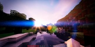 Minecraft con texturas y sombras