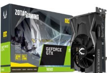Se dieron a conocer las especificaciones y el precio de la tarjeta grafica NVIDIA GeForce GTX 1650