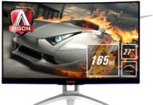 AOC AGON AG272FCX6 : Full HD 165 Hz