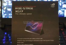 ASUS anuncia monitor portátil ROG de 240 Hz
