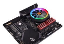 Thermaltake Intros UX100 ARGB Refrigerador de CPU de bajo perfil y flujo superior