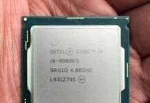 Intel Core i9-9900KS costará alrededor de 600 usd