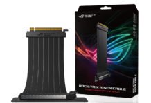 ASUS lanza sus cables riser ROG Strix PCIe