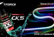 TEAMGROUP lanza el kit de refrigerante T-FORCE CK5 y la tira uniforme LED ARGB