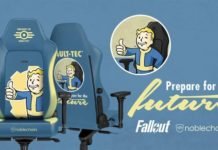 Noblechairs trabaja en sillas gamers con licencia de Bethesda