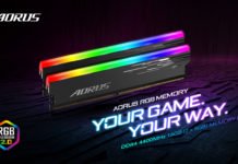 MEMORIAS AORUS RGB 4400MHz 16GB