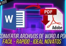 CONVERTIR DOCUMENTO DE WORD A PDF 🔥 CREAR/EDITAR Y CONVERTIR UN PDF DE FORMA SENCILLA!!