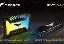 Team Group anuncia los SSD ASUS TUF Gaming Alliance