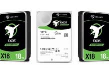 Seagate ofrece un nuevo disco duro Exos de 18 TB preparado para empresas y diseñado para aplicaciones de hiperescala