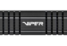 PATRIOT presenta el SSD VPN100 PCIe m.2 de Viper Gaming