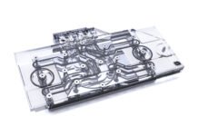 Alphacool presenta los bloques de agua Eisblock Plexi para MSI Ventus RTX 3080 y RTX 3090