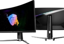 MSI monitor gamer MPG ARTYMIS 343CQR 1000R