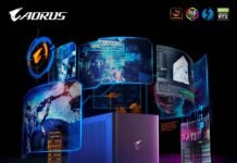 GIGABYTE lanza las eGPUs AORUS RTX 3090 y RTX 3080 GAMING BOX