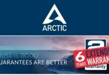 Arctic anuncia garantía mínima de 6 años para todos los productos, extensión para propietarios existentes