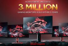 MSI vende su monitor para juegos número 3 millones en 3 años y lanza el monitor MSI Optix de edición limitada