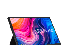 ASUS anuncia la disponibilidad del Monitor Portátil ProArt PA148CTV