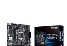 Asus incorpora mejoras también en sus Placas Madre H510