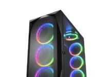 Sharkoon anuncia el gabinete ATX REV300 con siete ventiladores PWM preinstalados