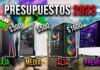 PRESUPUESTOS PC GAMER 2023 😱 AGOSTO / GAMA BAJA MEDIA ALTA PREMIUM