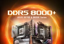 ASUS muestra cómo Overclockear la memoria a DDR5-8000 con placas base ASUS AM5 y el firmware más reciente