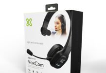 Klip Xtreme presentó auricular VoxCom de su Línea Premium Business