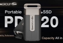 TEAMGROUP lanza el mini SSD externo PD20 Con tamaño compacto, alta eficiencia y facilidad para llevar grandes capacidades