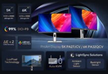 ASUS presenta una innovadora gama de monitores en Computex 2024