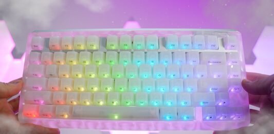 KiiBOOM JADE 75 🔥 EL TECLADO MECÁNICO TRANSPARENTE MÁS PREMIUM