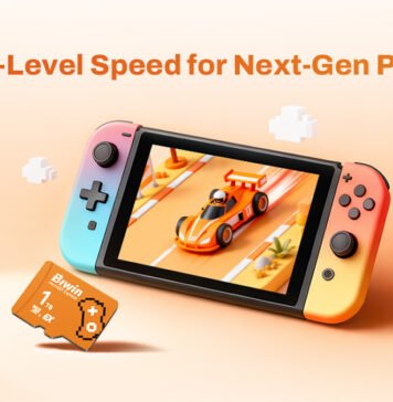 Biwin lanzó su tarjeta microSD Express Amber ME300 para consolas de nueva generación